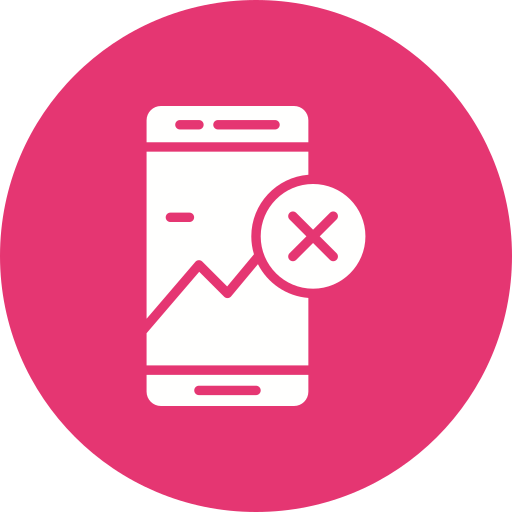 No mobile free icon No mobile free icon