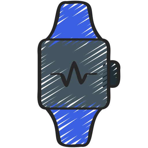 montre intelligente Icône gratuit