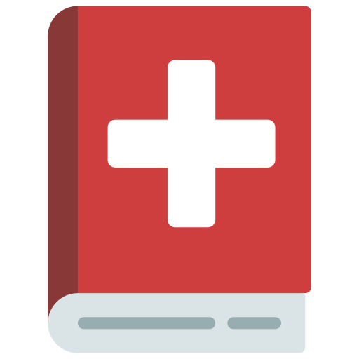 libro medico icono gratis