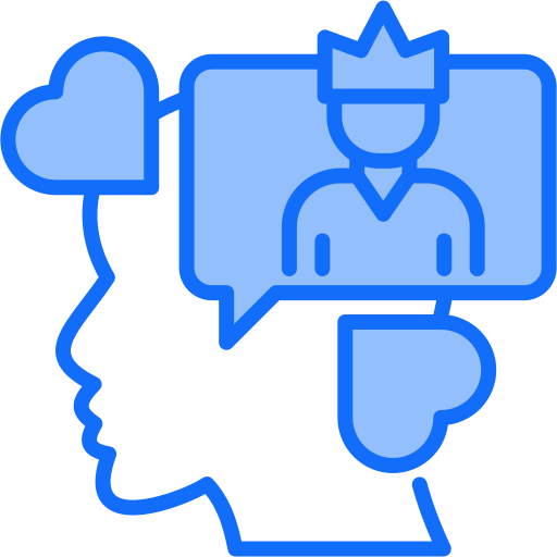 narcisismo icono gratis