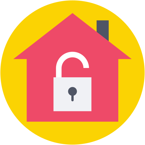 bloqueo de casa icono gratis