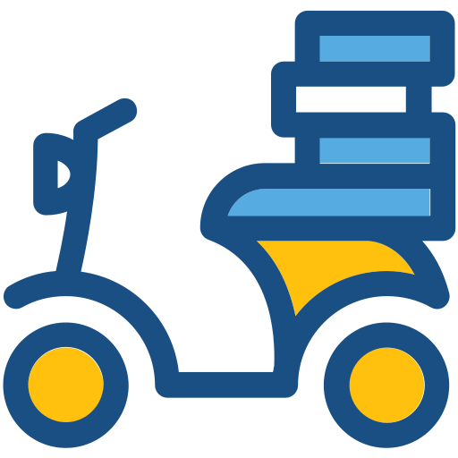 vélo de livraison Icône gratuit vélo de livraison Icône gratuit
