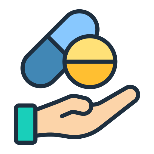 Medication free icon Medication free icon