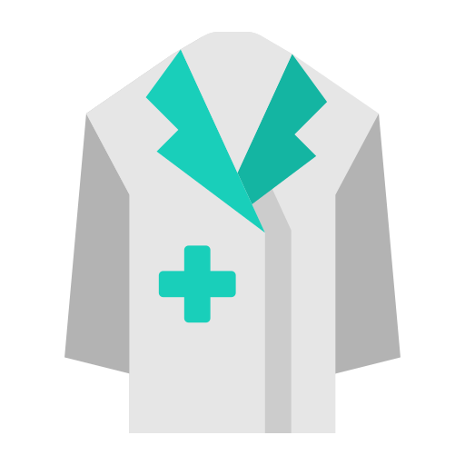 bata de laboratorio icono gratis