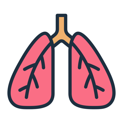 pulmones icono gratis