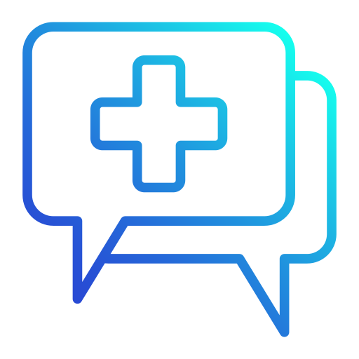 consulta médica icono gratis