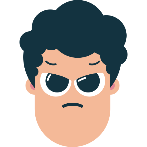 wütend kostenlos Icon