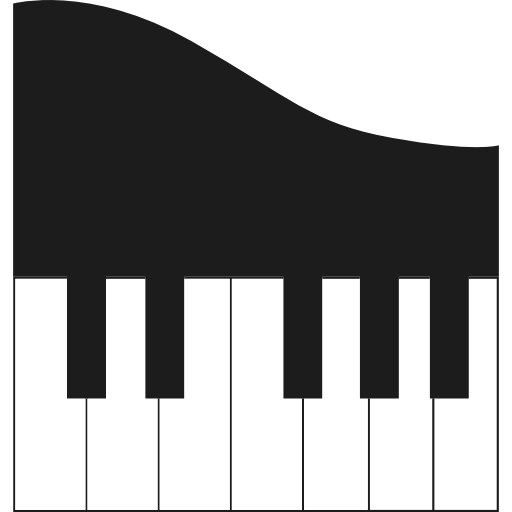 piano icono gratis