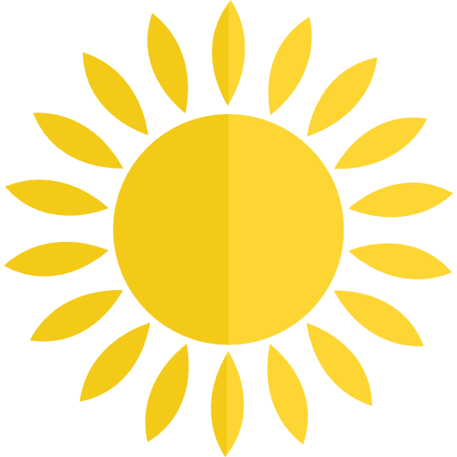 Sun free icon