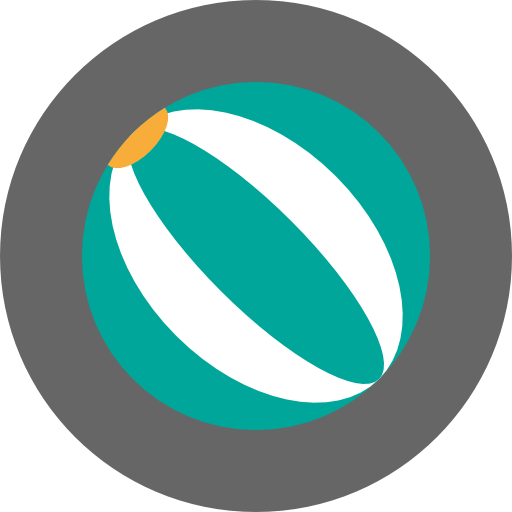 Beach ball free icon Beach ball free icon