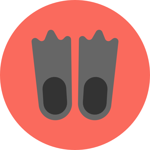 Flippers free icon Flippers free icon
