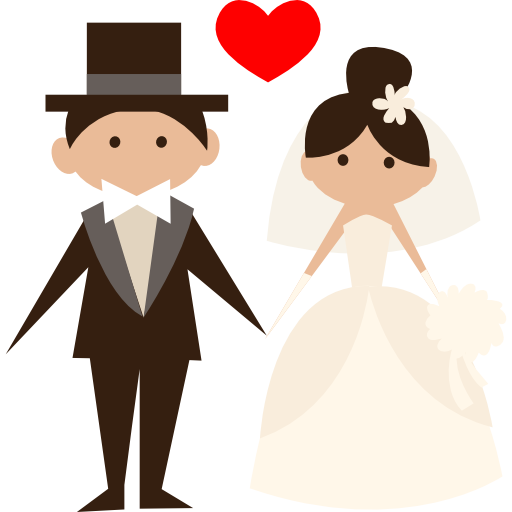 casal de noivos grátis ícone casal de noivos grátis ícone