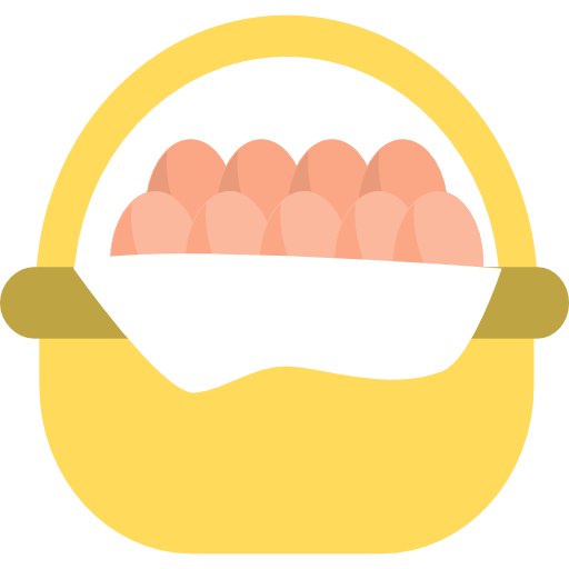 huevos icono gratis