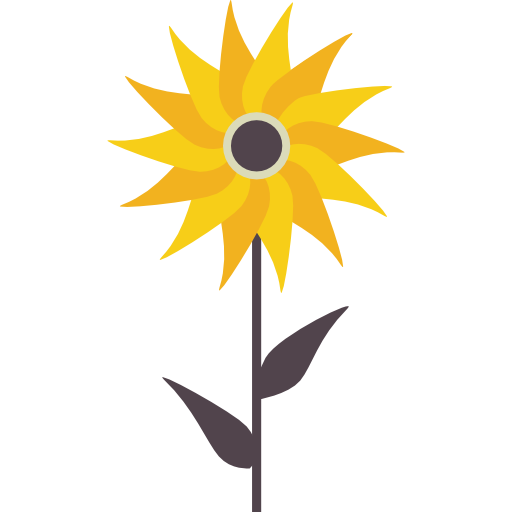 girasol icono gratis