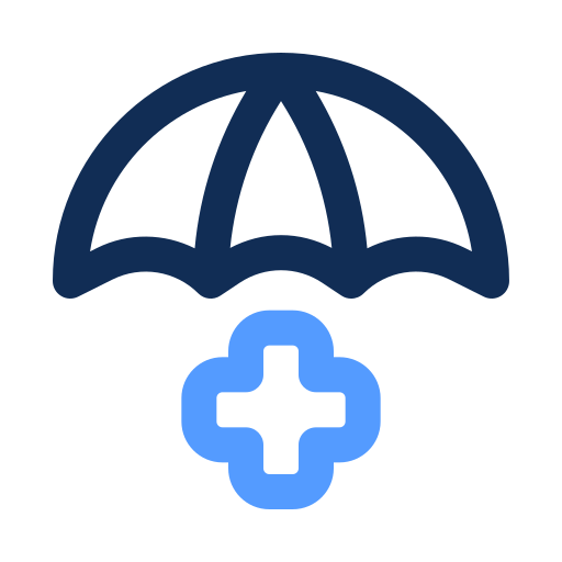 seguro médico icono gratis