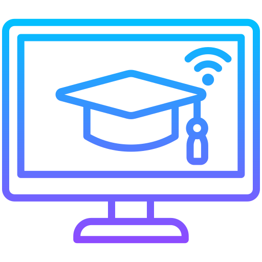 aprender en línea icono gratis