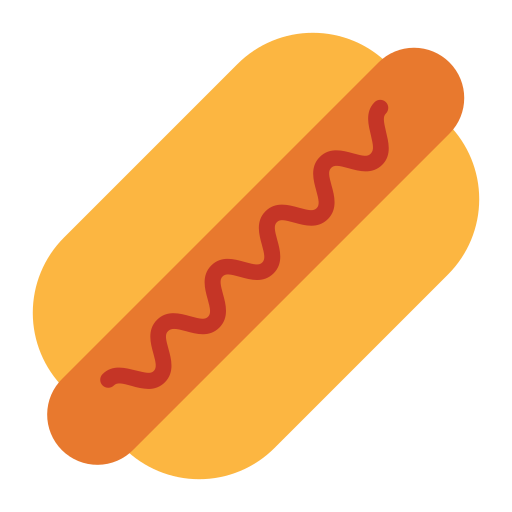 hot dog icono gratis