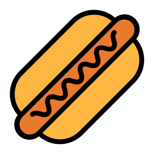 hot dog icono gratis