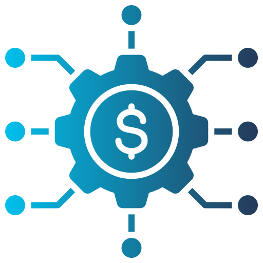 negocios digitales icono gratis