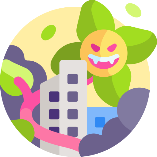 planta monstruo icono gratis