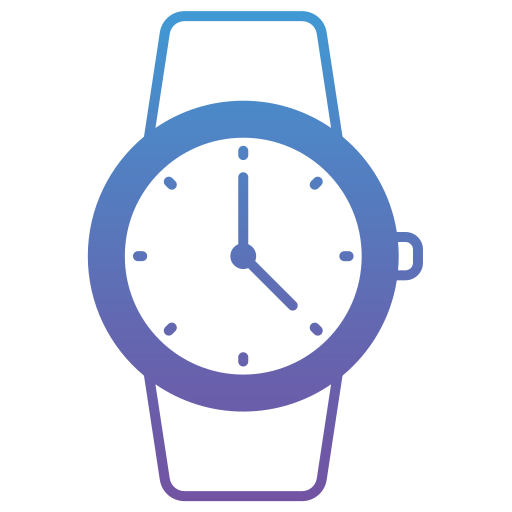 reloj de pulsera icono gratis