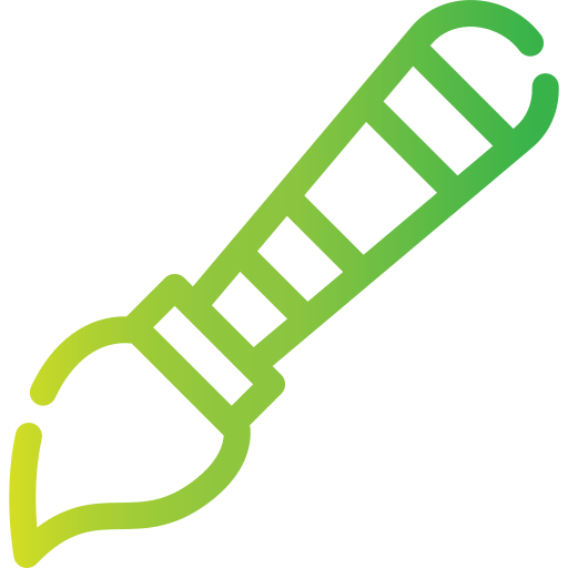 cepillo de pintura icono gratis