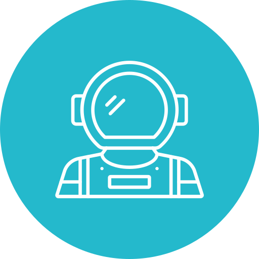 astronauta icono gratis