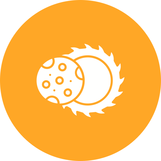 Solar eclipse free icon Solar eclipse free icon