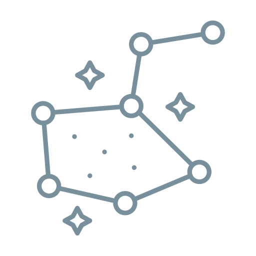 constelación icono gratis