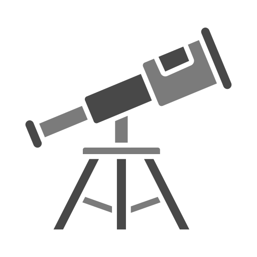 Telescope free icon Telescope free icon