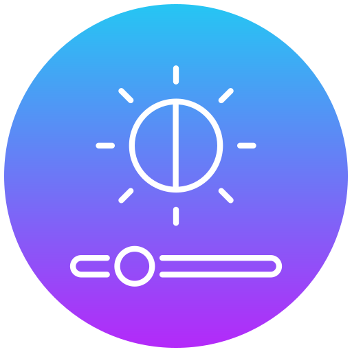 Brightness free icon