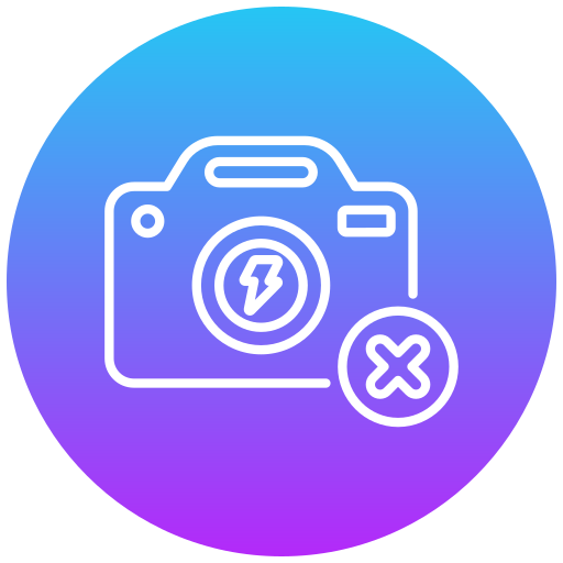 flash apagado icono gratis