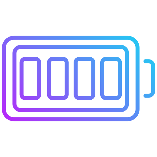 bateria llena icono gratis
