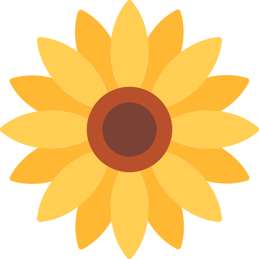 girasol icono gratis