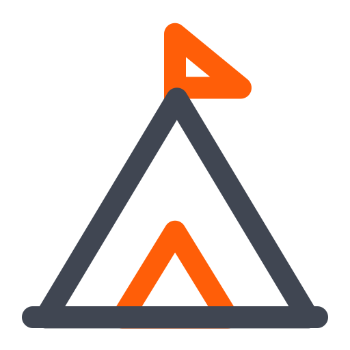 Лагерь бесплатно иконка