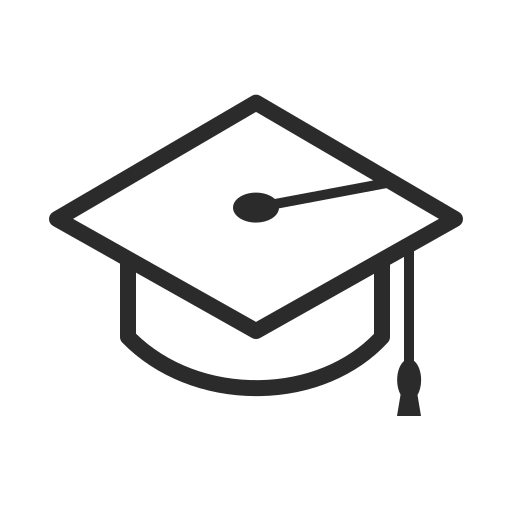 graduación icono gratis