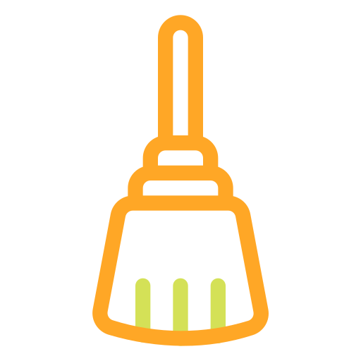 vassoura grátis ícone