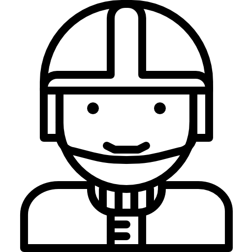 motociclista icono gratis