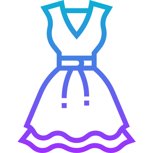 Dress Meticulous Gradient icon