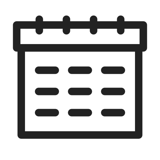 calendario icono gratis