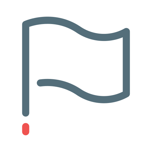 Flag free icon