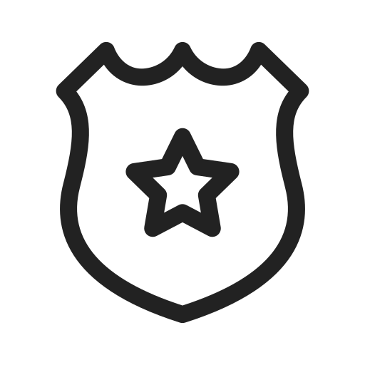 policía icono gratis