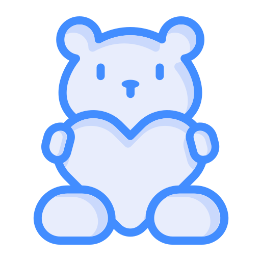 oso de peluche icono gratis