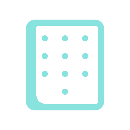 número icono gratis