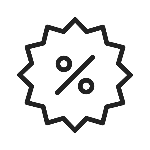 할인 무료 아이콘