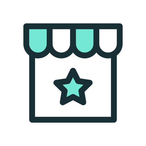 Shop free icon
