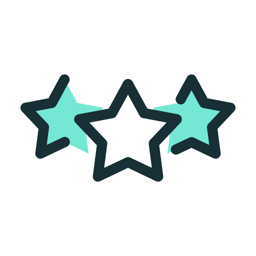 Stars free icon