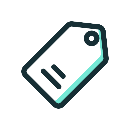 Tag free icon Tag free icon