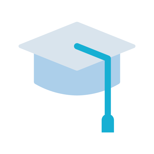 graduación icono gratis