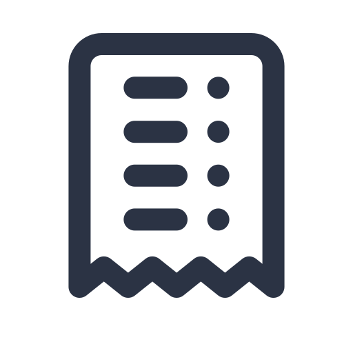 factura icono gratis